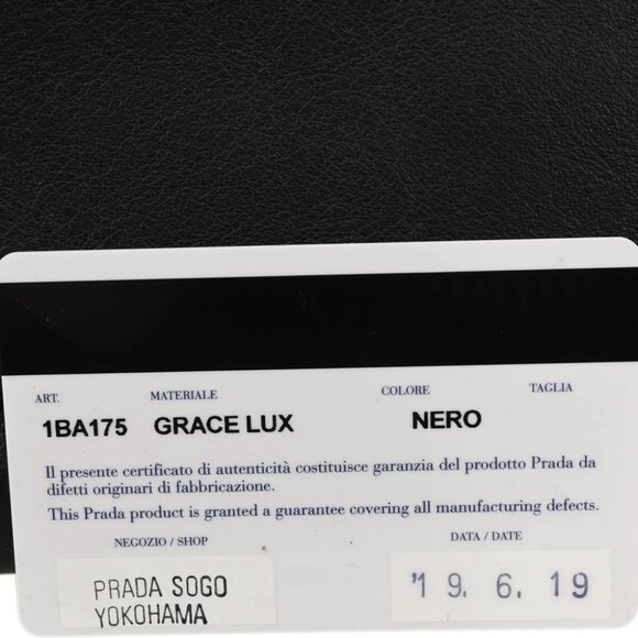 Prada Black Leather Concept 2way Tote Handbag - Picture 9 of 10